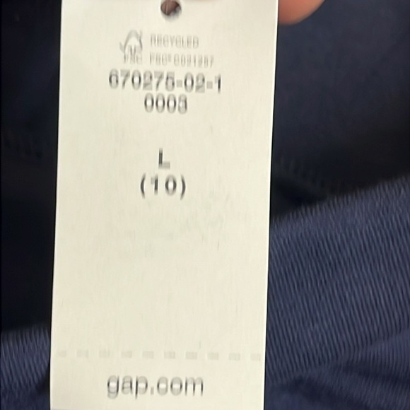 Gap Kids big girls Stretch flare Leggings in navy Blue 💙💙 - Picture 4 of 6